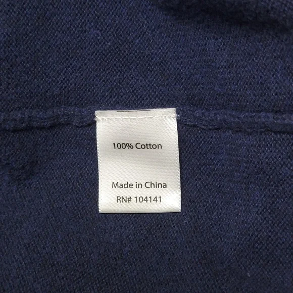 Walter Hagen Sweater Vest Men L 1/4 Zip Argyle Knit Blue Golf Preppy Classic - Picture 7 of 11